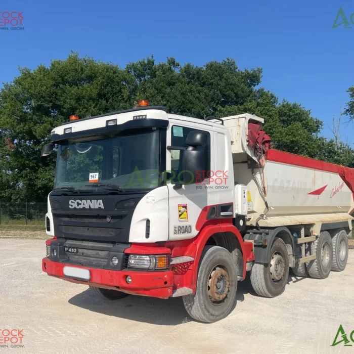 2016 Scania P410 8x4 Dump Truck