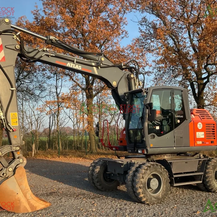 2020 Atlas 180W-SR Blue Wheel Excavator