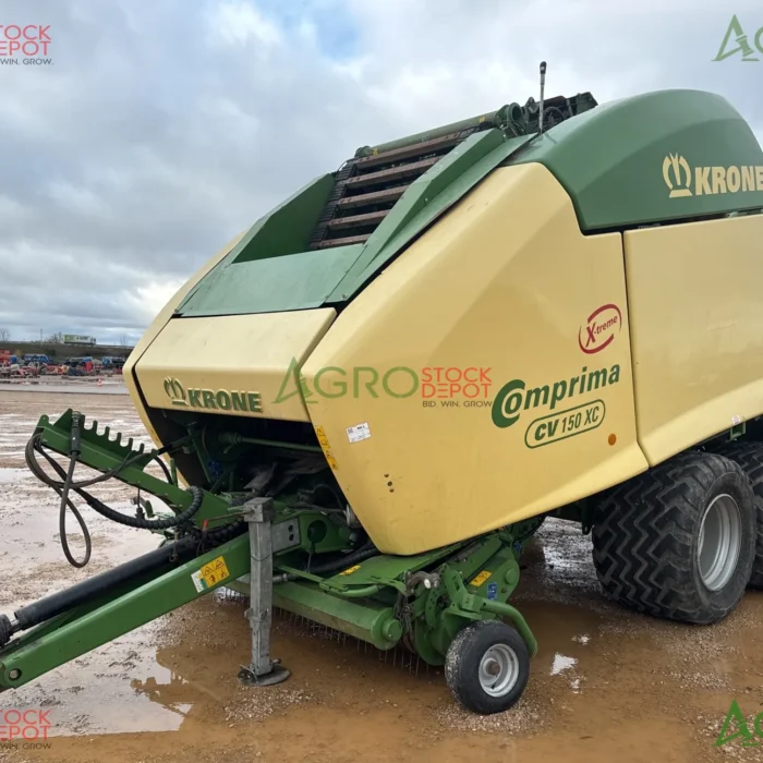 2017 Krone Comprima CV150XC Round Baler & Wrapper