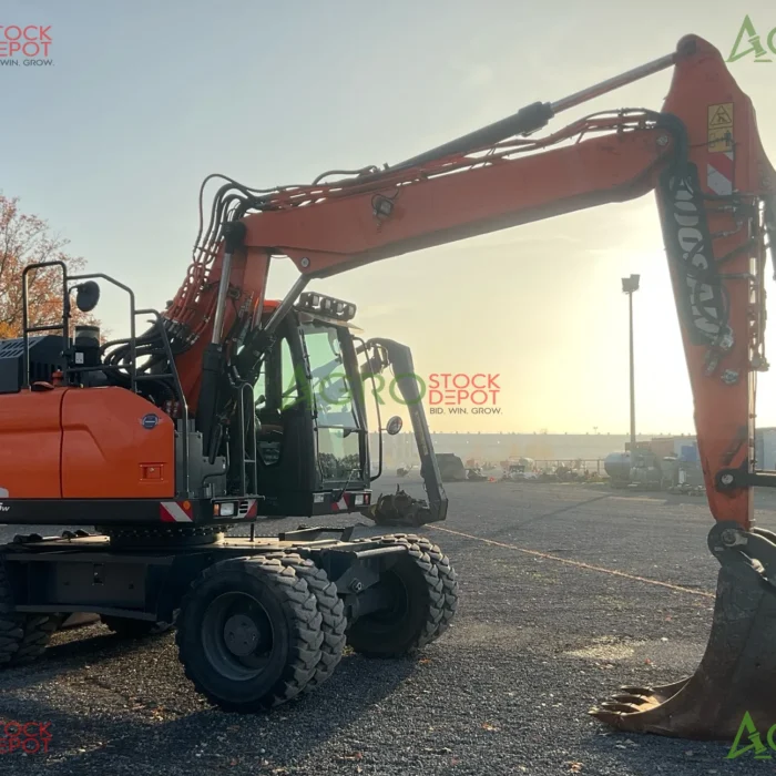 2019 Doosan DX 165 W-5 Wheel Excavator