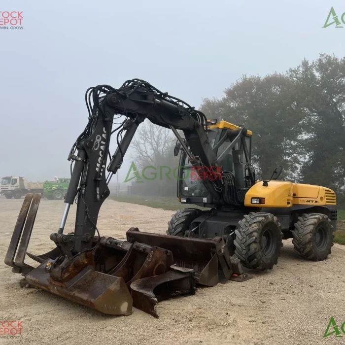 2014 Mecalac 12MTX Wheel Excavator